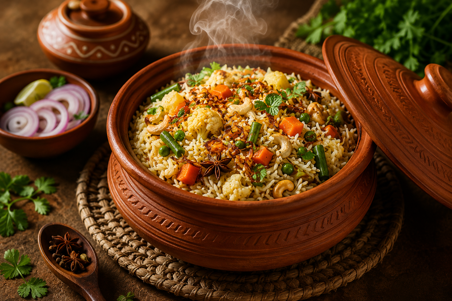 Benefits of Cooking in Clay Biryani Pot